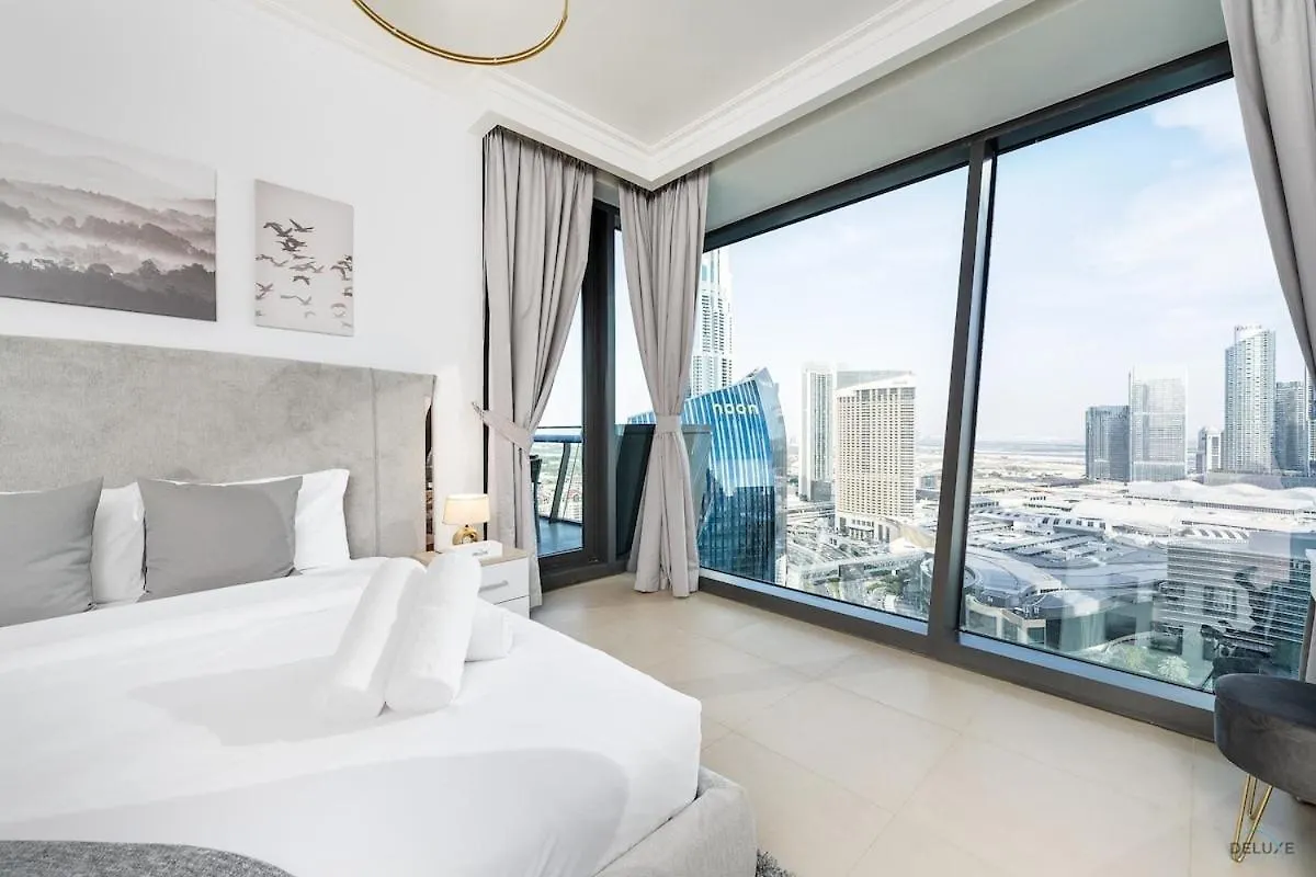 Apartmán Gorgeous 2Br Burj Khalifa & Fountain View Dubaj