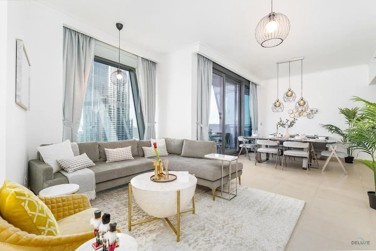 Apartmán Gorgeous 2Br Burj Khalifa & Fountain View Dubaj